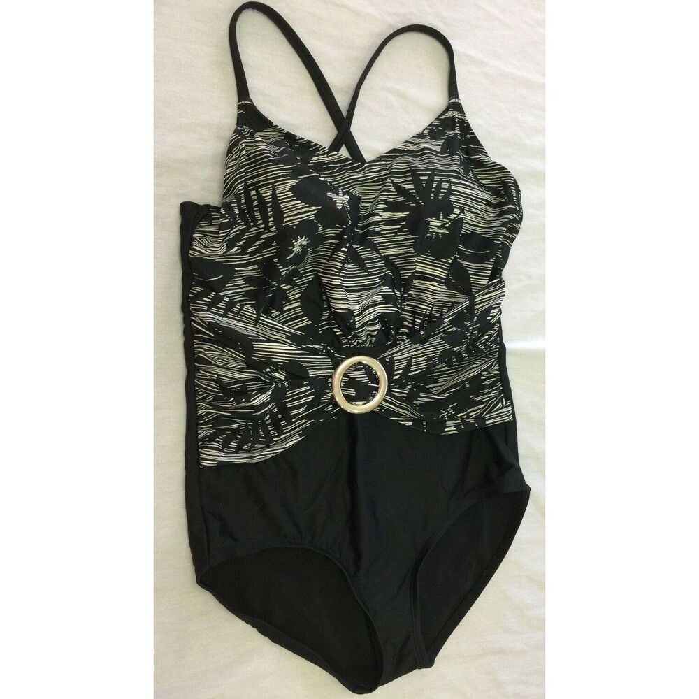 MERONA WOMENS SWIMSUIT ONE PIECE SIZE L